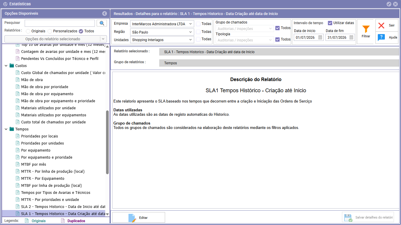 Pantalla de OT con registro de visita del proveedor, foto y estado