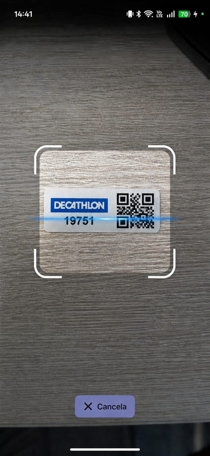 Escaneie o QR Code